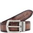  Mascu & Line Gürtel Leder Variante braun | individuell kürzbar