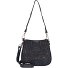  Schultertasche Leder 19 cm Variante blu indaco