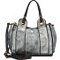 Hasni Mini Bag Handtasche Leder 17 cm Variante piombo+t-grigio Hasni Mini Bag Handtasche Leder 17 cm Variante piombo+t-grigio