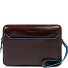  Blue Square Umhängetasche Leder 23 cm Variante mahogany
