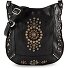  Nora Umhängetasche Leder 26 cm Variante nero