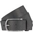  Gürtel Leder Variante black-silver | 85 cm