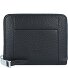  Pure Geldbörse Leder 12 cm Variante schwarz