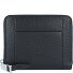  Pure Geldbörse Leder 12 cm Variante schwarz