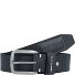  Belt Gürtel Leder Variante schwarz | 115 cm