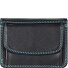 Small Tri-fold Wallet Geldbörse Leder 8 cm Variante black/pace Small Tri-fold Wallet Geldbörse Leder 8 cm Variante black/pace