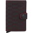  Minwallet Fuel Kreditkartenetui RFID Leder 6 cm Variante black-red