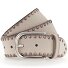  Nietengürtel Leder Variante dunkle vanille | 75 cm