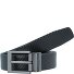  Traveller Wendegürtel Leder Variante schwarz-schwarz | 85 cm