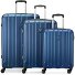  Kinetic 2.0 4 Rollen Kofferset 3-teilig mit Dehnfalte Variante blu