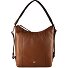  Hanna Schultertasche Leder 30 cm Variante saddle brown