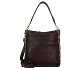  Lisa Schultertasche Leder 26 cm Variante moro