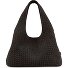  Paz Weave Schultertasche Leder 44 cm Variante dark brown