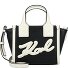 Karl Lagerfeld Essentials Shopper Tasche 30 cm Variante black-white Karl Lagerfeld Essentials Shopper Tasche 30 cm Variante black-white