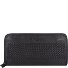 Wave Geldbörse RFID Schutz Leder 19 cm Variante black Wave Geldbörse RFID Schutz Leder 19 cm Variante black