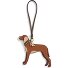  Viszla Taschenanhänger Leder 10 cm Variante lauren tan tan botanic green