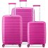  B-Flying Move 4 Rollen Kofferset 3-teilig mit Dehnfalte Variante fucsia