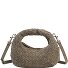  Greta Micro weave Handtasche Leder 20 cm Variante dimgrey