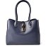  Goccia Shopper Tasche M Leder 33 cm Variante ink blue