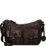  Urban Poets Emerson Umhängetasche Leder 36 cm Variante chocolate brown