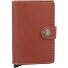 Miniwallet Saffiano Kreditkartenetui RFID Leder 6,5 cm Variante caramel Miniwallet Saffiano Kreditkartenetui RFID Leder 6,5 cm Variante caramel