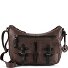  Urban Poets Emerson Umhängetasche Leder 36 cm Variante stone grey