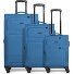 Edition 04 4 Rollen Kofferset 3-teilig mit Dehnfalte Variante slate-blue Edition 04 4 Rollen Kofferset 3-teilig mit Dehnfalte Variante slate-blue
