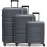  Essentials 11 3-SET 4 Rollen Kofferset 3-teilig Variante dark grey