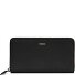  Leather Essentials Geldbörse Leder 19 cm Variante black
