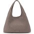  Paz Weave Silky Schultertasche Leder 42 cm Variante cappuccino beige
