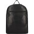 Pure Black Daypack Leder 46 cm Laptopfach Variante black  Pure Black Daypack Leder 46 cm Laptopfach Variante black