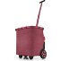  Einkaufstrolley 47.5 cm Variante twist maroon