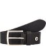  Gürtel Leder Variante schwarz | 100 cm