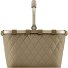  Carrybag Shopper Tasche 48 cm Variante frame rhombus olive