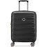  Meteor 4 Rollen Kabinentrolley 55 cm mit Dehnfalte Variante black