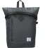 Roll Top Rucksack 46 cm Laptopfach Variante black  Roll Top Rucksack 46 cm Laptopfach Variante black