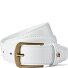  Business Gürtel Leder Variante white | 95 cm