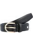  Jeans Gürtel Leder Variante black | 90 cm