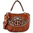  Afrodite Mini Bag Handtasche Leder 16 cm Variante cognac