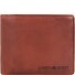  Vintage Washed Geldbörse Leder 13 cm Variante chestnut
