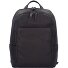  Black Square Business Rucksack Leder 39 cm Laptopfach Variante dunkelbraun