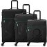x United Colors of Benetton Color Block 4-Rollen Kofferset 3 tlg. Variante black x United Colors of Benetton Color Block 4-Rollen Kofferset 3 tlg. Variante black