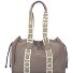  2day Schultertasche Leder 35 cm Variante warm taupe