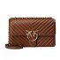  Love One Umhängetasche Leder 26.5 cm Variante marrone - leone-antique gold