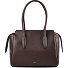  Ambra Shopper Tasche L Leder 35 cm Variante cioccolato