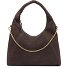  Jade Cozy Chain Schultertasche Leder 38 cm Variante dark brown