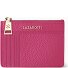  Bologna Leather Schlüsseletui Cardholder Leder 11,5 cm mit Air Tag Fach Variante hot pink