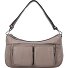  Maia Schultertasche M Leder 35 cm Variante neutral gray