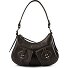  Mavery Schultertasche Leder 29 cm Variante fango