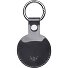  Carrara Schlüsselanhänger Leder 5 cm Variante anthrazit
